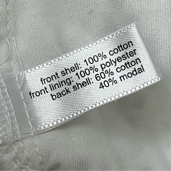 Vtg Y2k Retro The Limited Ivory Eyelet Crochet Blouse Beach Cottegecore M Preppy - Picture 9 of 11